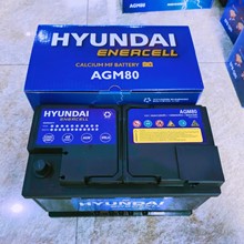 Ắc Quy Hyundai 80ah Start-Stop AGM80