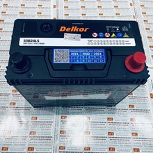 Ắc quy Delkor 45ah cọc trái to, 55B24LS