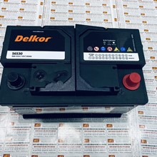 Ắc quy Delkor 65ah cọc chìm trái, DIN 56530