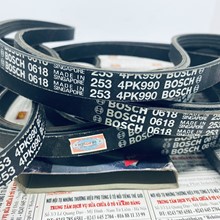 Dây curoa điều hòa + trợ lực Mazda 323 1.6, 4PK990