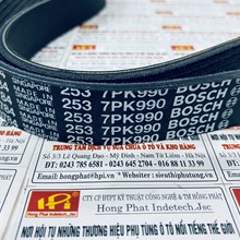 Dây curoa máy phát Isuzu D-MAX 3.0, Bosch 7PK 990