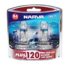 Bóng đèn xi nhan 2 tóc trắng cắm W21/5W 12V, Bóng đèn Narva