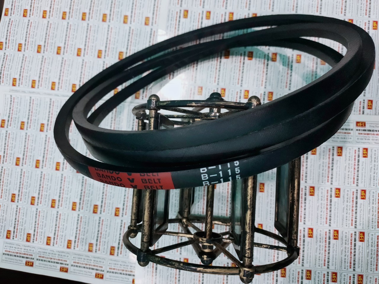 Dây curoa 3VX900, Dây curoa Bando