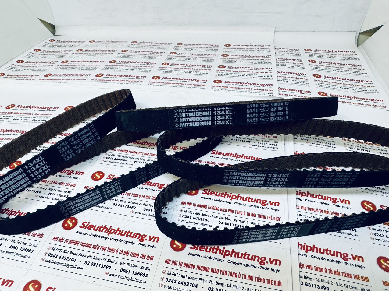 Dây curoa Mitsuboshi 134XL-12mm