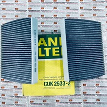 Lọc gió điều hòa than hoạt tính Bmw 520i, Mann Filter Cuk 2533-2