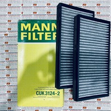 Lọc gió điều hòa than hoạt tính Bmw 745 d (E65/E66), Mann Filter Cuk 3124-2