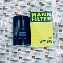 Lọc dầu động cơ Volkswagen Santana 2.0, Mann Filter W 719/5