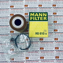 Lọc dầu nhớt động cơ Mercedes SLC 350, Mann Filter Hu 610 x