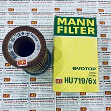 Lọc dầu nhớt động cơ Audi A4 2.0 TFSi, Mann Filter Hu 719/6 x