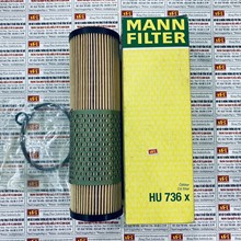 Lọc dầu nhớt động cơ Mercedes G-Class 320, Mann Filter HU 736 x