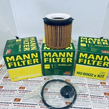 Lọc dầu nhớt BMW X1 (E84), Mann Filter HU 8002 x kit