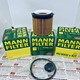 Lọc dầu nhớt BMW 520i (F10/11/18), Mann Filter HU 8002 x kit