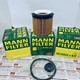 Lọc dầu nhớt BMW X1 (E84), Mann Filter HU 8002 x kit