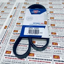Dây curoa điều hòa + trợ lực Mazda 323 1.6, Optibelt 4PK 1000