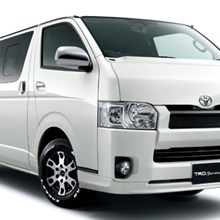 Cao su xẻ Xe Toyota Hiace Cá mập