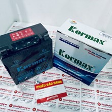 Ắc quy Kormax cho xe máy 12v6ah, HMT5 BS