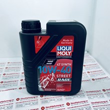 Dầu nhớt xe máy Liqui moly, 4T SYNTH 10W40 Race chai 1 lit, 20753