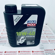 Dầu nhớt xe máy Liqui moly, 4T 10W40 Scooter MB chai 1 lit, 20832