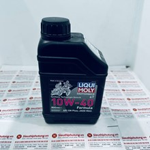 Dầu nhớt xe máy Liqui moly, 4T SYNTHETIC 10W40 Formula chai 1 lit, 3036