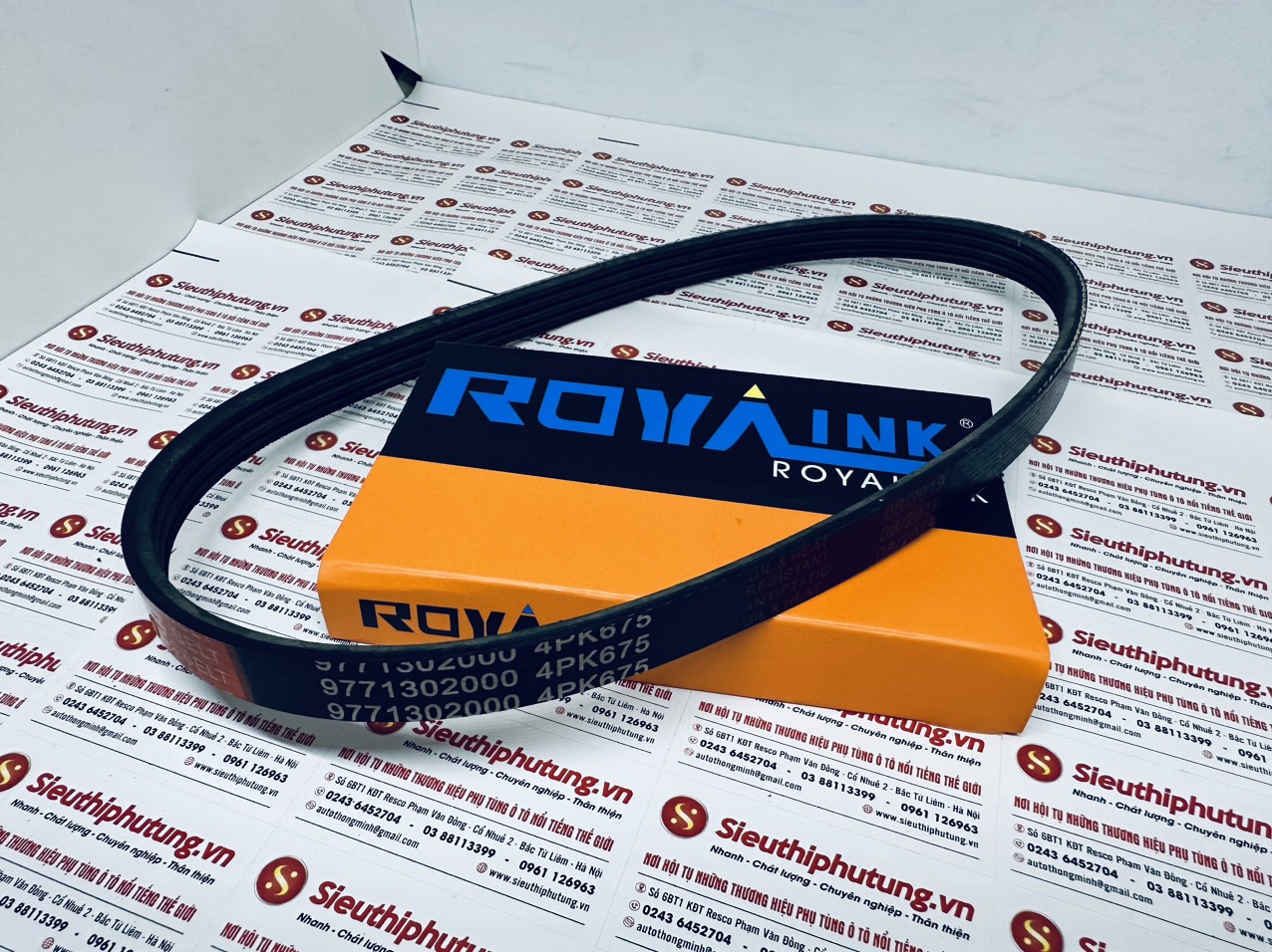 Dây curoa 4PK675, S-Belt Royalink