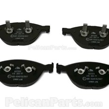 Má phanh trước xe Rolls Royce Phantom, 34116763652, febi 16519