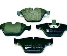 Má phanh trước BMW Series 5 E60, 34111763089, Hella 8DB355015-391