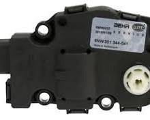 Mô tơ cửa gió điều hòa Audi, 8K0820511, Hella 6NW351344-041