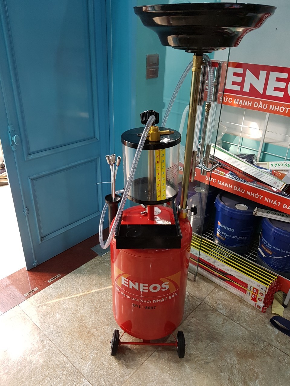 Máy hút dầu thải bằng khí nén S- tool, OYL-8097