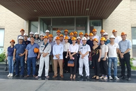 Thăm và làm việc tại nhà máy Eneos Ngày 09-07-2019