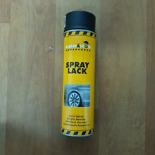 Sơn bình xịt Acrylic aerosol BLACK matte 500ml, Mirka 26204