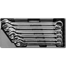 Khay nhựa cờ lê vòng miệng 6 chi tiết hệ mét 22-32mm, YT-5532