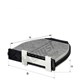 Lọc gió điều hòa Mercedes-Benz C180, Hengst Filter E2954LC03