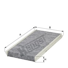 Lọc gió điều hòa Ford Transit, Hengst Filter E941LC