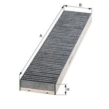 Lọc gió điều hòa Jaguar X-Type, Hengst Filter E968LC