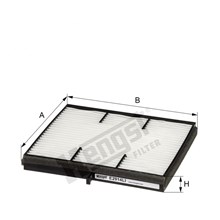 Lọc gió điều hòa Chevrolet Cruize, Lacetti, Hengst Filter E2914LI