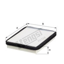Lọc gió điều hòa Hyundai I10, Hengst Filter E3927LI