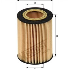 Lọc dầu nhớt động cơ Land Rover Freelander 06-14, Hengst Filter E106HD171