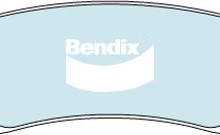 Má phanh sau Lexus LX570, Bendix DB1383