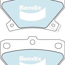 Má phanh sau đĩa Toyota Vios 1.5 03-08, Bendix DB 1429