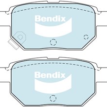 Má phanh sau đĩa Toyota Vios 1.5 2009-nay, Bendix DB 1786