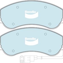 Má phanh trước Ford Transit 2.4, 2.2 (06 - 13), Bendix DB 1915