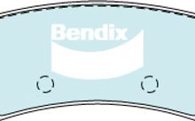 Má phanh trước Toyota Rush 2019 Bendix DB2496