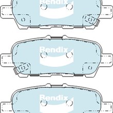 Má phanh sau Nissan X-Trail 2.0 / 2.5 (15 - ), Bendix DB 2340