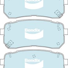 Má phanh sau Kia Sedona 2.2 / 3.3 (15 - ), Bendix DB 2447