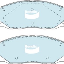 Má phanh trước Kia Sedona 2.2 / 3.3 (15 - ), Bendix DB 2454