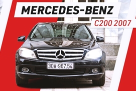 Người dùng đánh giá Mercedes-Benz C-Class hơn 10 năm tuổi: Đừng nghe lời đồn truyền miệng